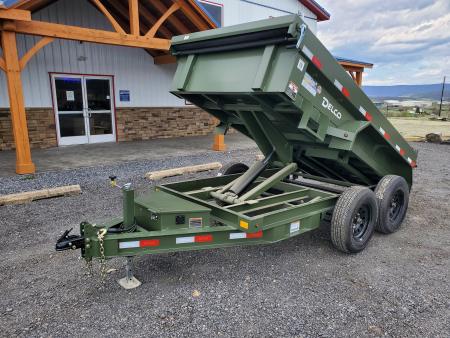 New 2026 Delco Trailers D110 Dump Trailer / 60 X 10' / 7000GVWR