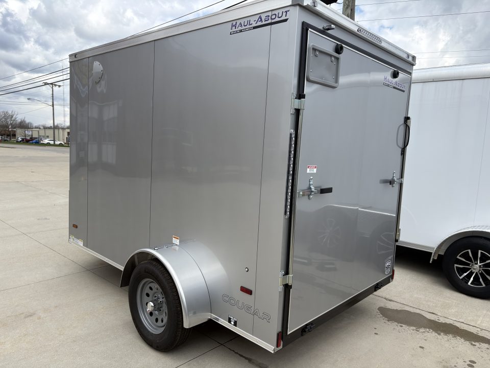 New 2026 Haul About Trailers 6'X10' COUGAR Cargo / Enclosed Trailer