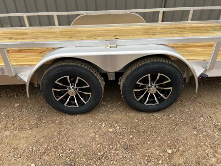 New 2026 H&H Trailers 20' Tandem Aluminum Utility Utility Trailer