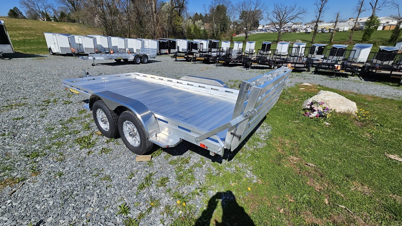 New 2027 Aluma 80X14TA-EL-BT--RTD Utility Trailer