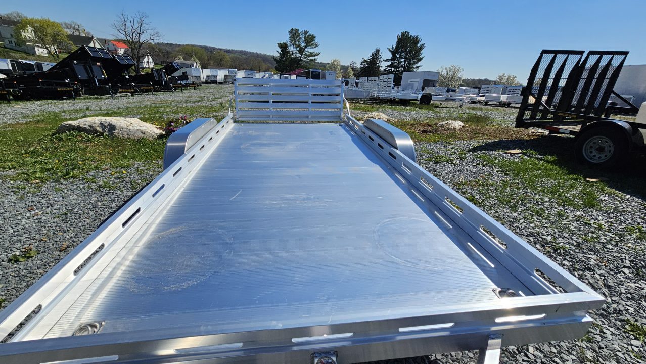 New 2027 Aluma 80X14TA-EL-BT--RTD Utility Trailer
