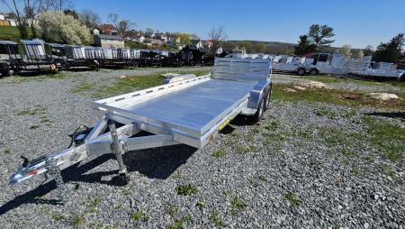 New 2027 Aluma 80X14TA-EL-BT--RTD Utility Trailer