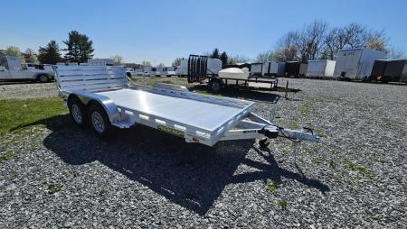 New 2027 Aluma 80X14TA-EL-BT--RTD Utility Trailer