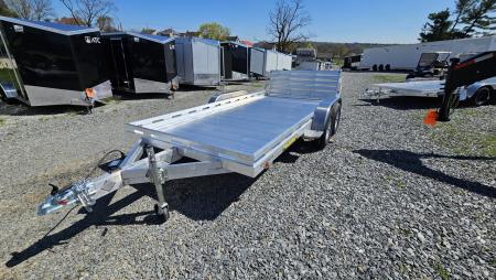 New 2027 Aluma 80X14TA-EL-R BT--RTD Utility Trailer