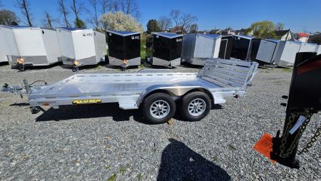 New 2027 Aluma 80X14TA-EL-R BT--RTD Utility Trailer