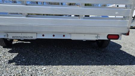 New 2027 Aluma 80X14TA-EL-R BT--RTD Utility Trailer
