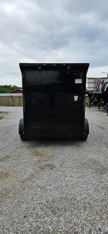 New 2026 Family Trailer 6x12 Tandem Axle Cargo / Enclosed Trailer- Screwless Exterior- Blackout pkg- Rear Spoiler- HD Axle