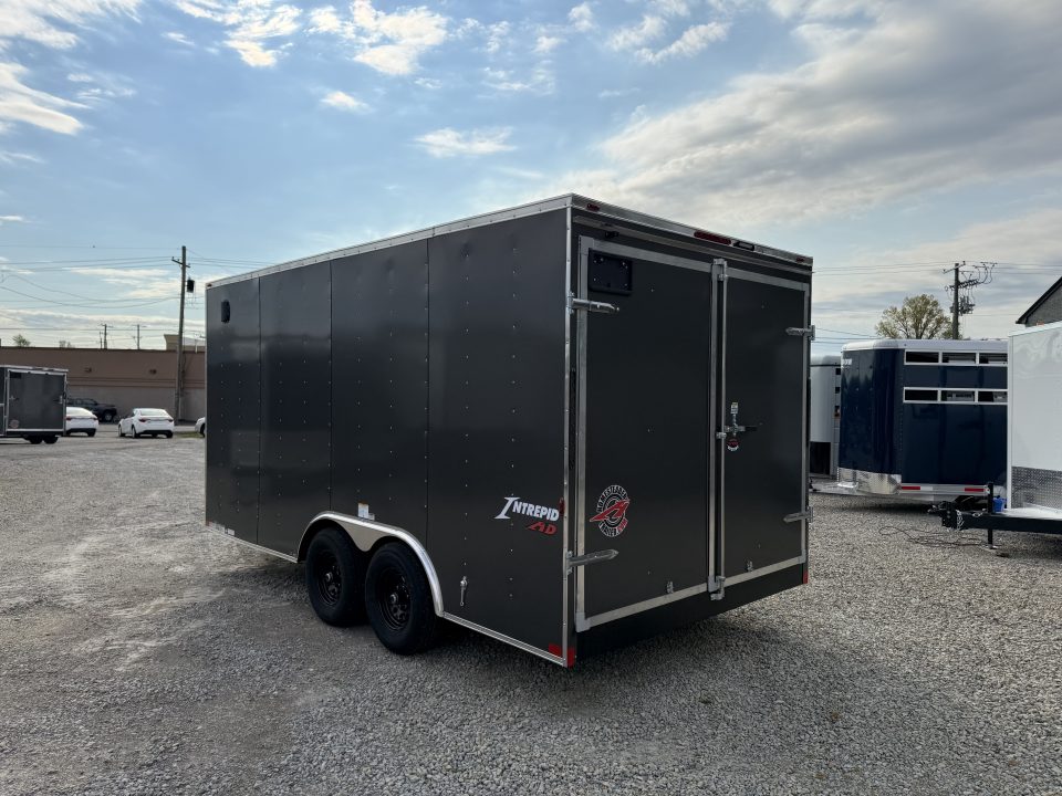 New 2026 Homesteader Trailer 8.5x16x7 Intrepid HD Swing Door Package Cargo / Enclosed Trailer
