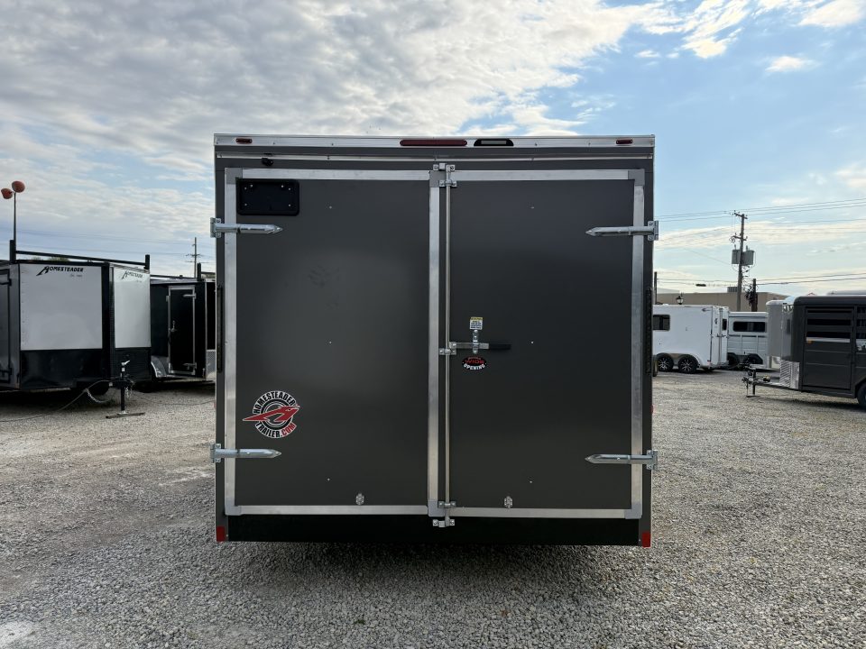 New 2026 Homesteader Trailer 8.5x16x7 Intrepid HD Swing Door Package Cargo / Enclosed Trailer