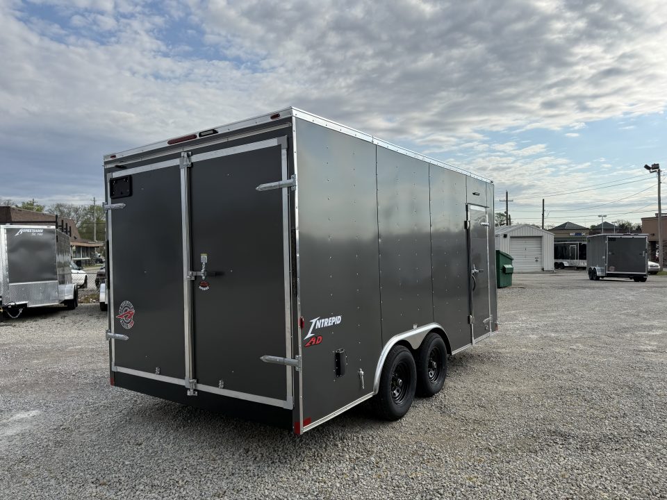 New 2026 Homesteader Trailer 8.5x16x7 Intrepid HD Swing Door Package Cargo / Enclosed Trailer