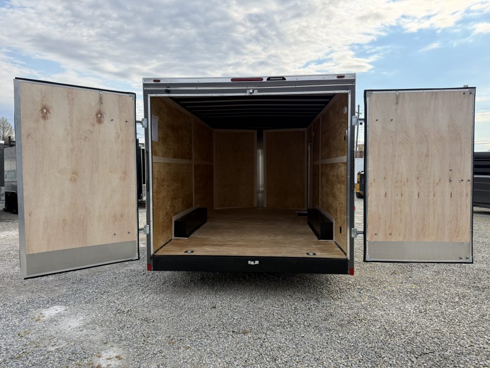 New 2026 Homesteader Trailer 8.5x16x7 Intrepid HD Swing Door Package Cargo / Enclosed Trailer
