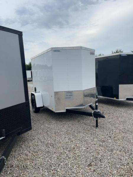 New 2026 Cargo Express EX DLX 5x8 3K Ramp Door V-Nose
