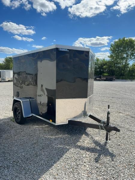 New 2026 Cargo Express EX DLX 5x8 3K Ramp Door V-Nose