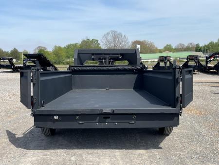 New 2026 Watchdog 7'x14' 14k Telescopic Gooseneck Dump Trailer