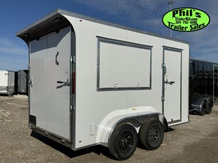 New 2026 7X12 CONCESSION TRAILER - VENDING TRAILER - T-SHIRT TRAILER