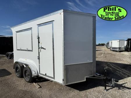 New 2026 7X12 CONCESSION TRAILER - VENDING TRAILER - T-SHIRT TRAILER