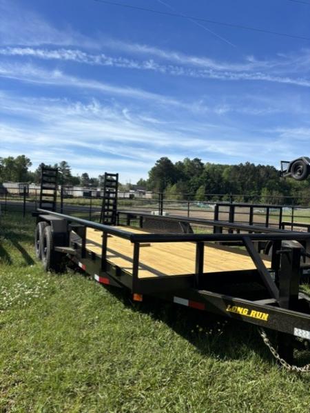 New 2026 Long Run Trailers 82''x20' Pipe top 14K GVWR Equipment Trailer