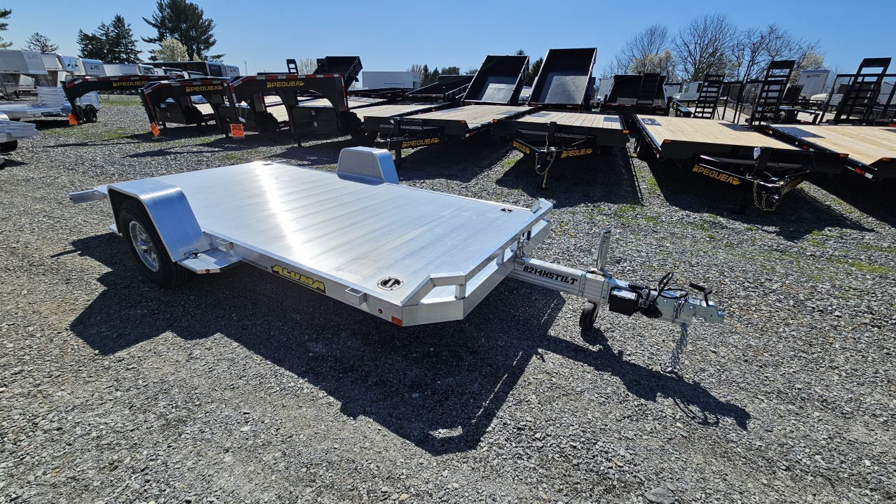 New 2027 Aluma 82X14H S TILT Tilt Trailer