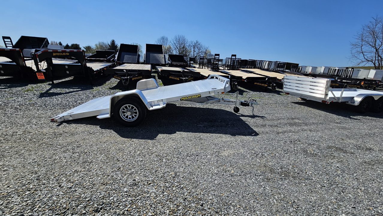 New 2027 Aluma 82X14H S TILT Tilt Trailer