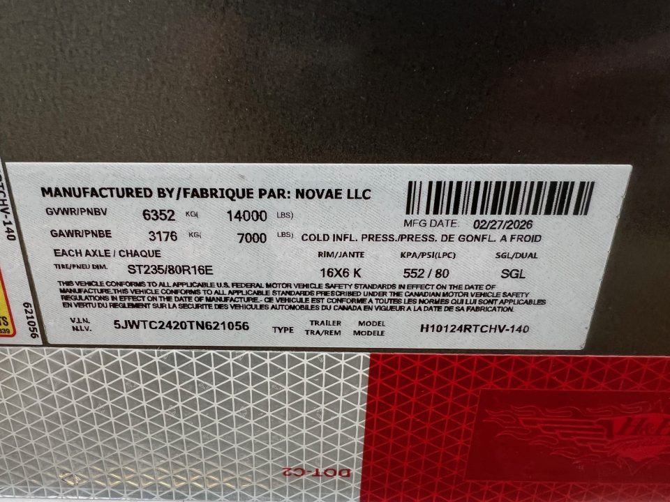 New 2026 H&H Trailers 8.5 x 24 Cargo / Enclosed Trailer