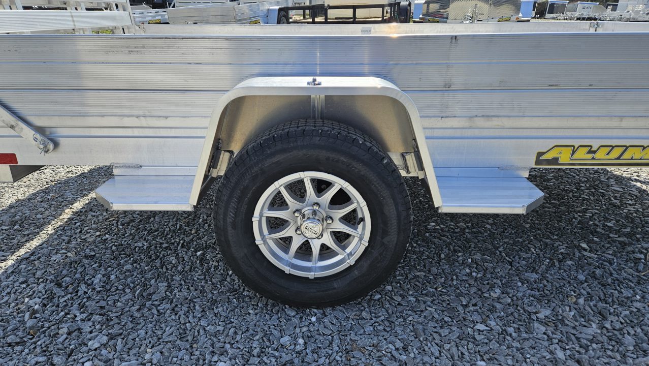 New 2027 Aluma 68X10 H S BT Utility Trailer