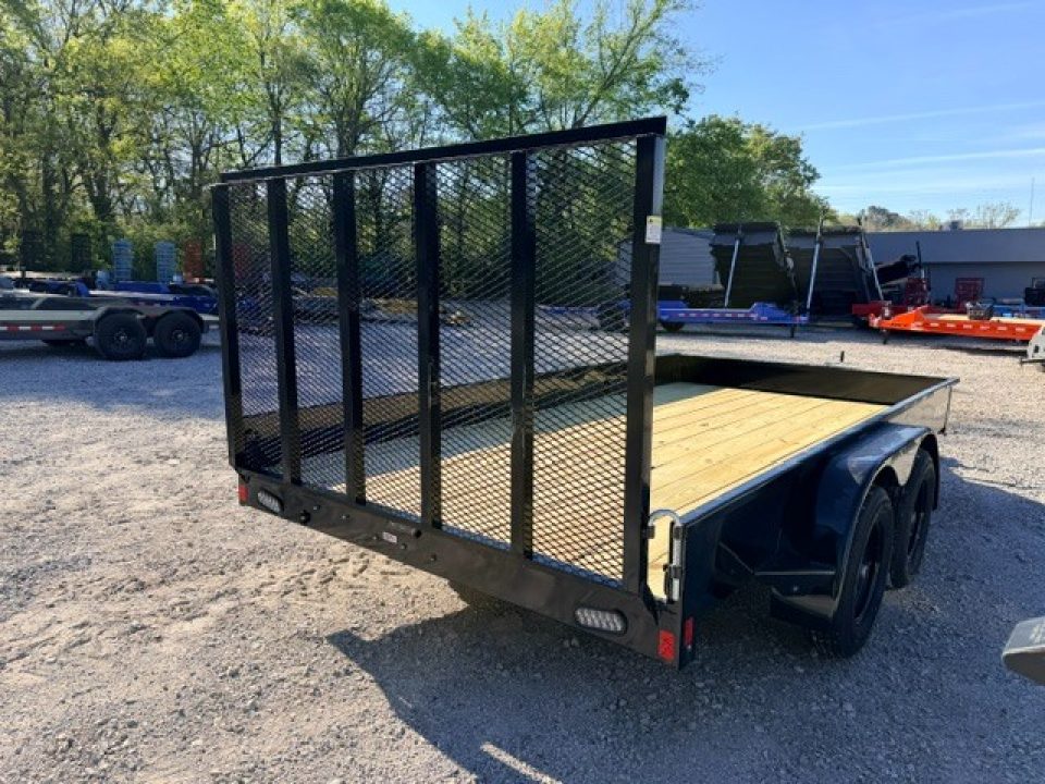 New 2026 Rice Trailers 14' X 82" Tandem Stealth Utility Trailer