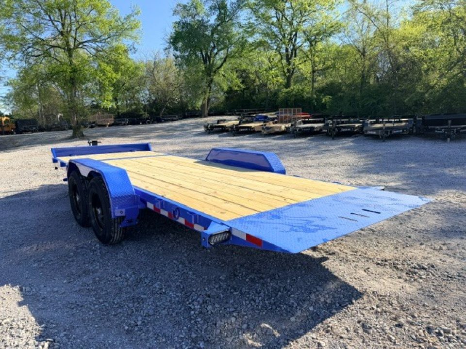 New 2026 Rice Trailers 20' X 82" Partial Tilt Equipment Trailer