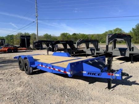 New 2026 Rice Trailers 20' X 82" Partial Tilt Equipment Trailer