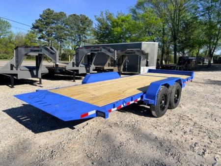 New 2026 Rice Trailers 20' X 82" Partial Tilt Equipment Trailer