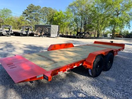 New 2026 Rice Trailers 20' X 82" Partial Tilt Equipment Trailer