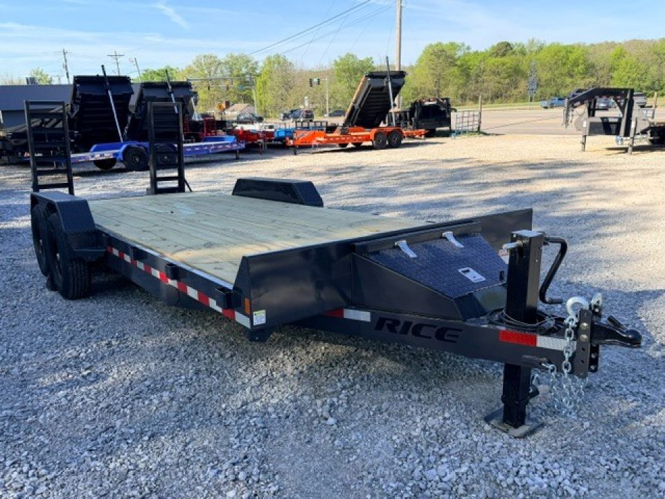 New 2026 Rice Trailers 20' X 82" Magnum Equipment Equipment Trailer