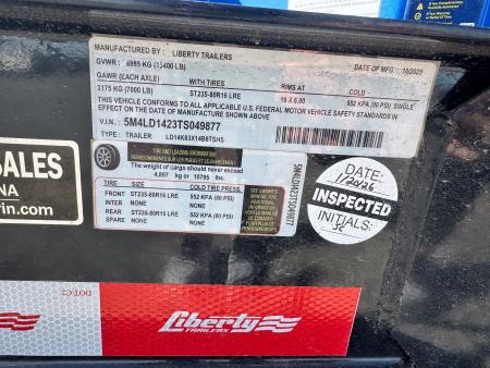 New 2026 Liberty LD14KTS Telescopic Dump Trailer