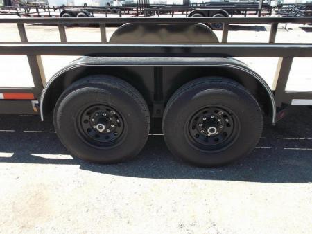New 2026 J&C Trailers 83x20 14K Utility Trailer / 7K Axles / 3" Square Tubing / 5ft Stand Up Ramps