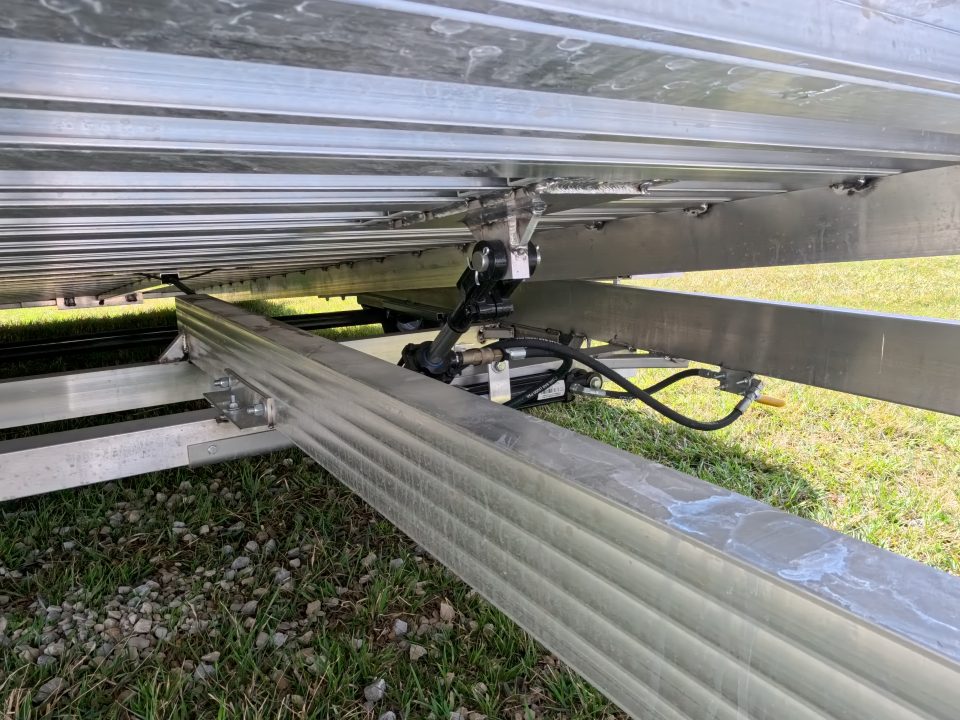 New 2027 Aluma 82 x 16 Tilt ,Tandem Axle Utility Trailer with Electric Brakes, 14" Aluminum Rims and 7K GVWR