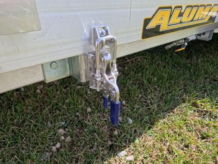New 2027 Aluma 82 x 16 Tilt ,Tandem Axle Utility Trailer with Electric Brakes, 14" Aluminum Rims and 7K GVWR