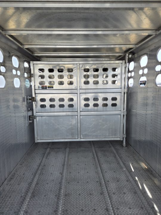 Used 2021 Wilson 24ft Rand Hand Stock Trailer