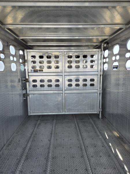 Used 2021 Wilson 24ft Rand Hand Stock Trailer