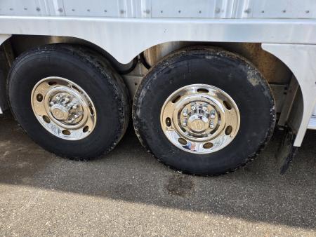Used 2021 Wilson 24ft Rand Hand Stock Trailer