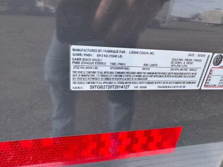 New 2026 Logan Coach Bullseye 4H GN Horse Trailer