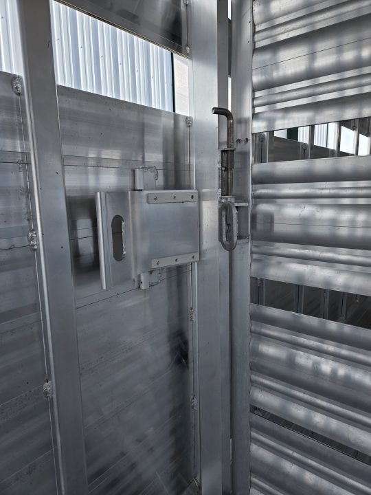 Used 2024 Featherlite 32ft 8127 Stock Trailer