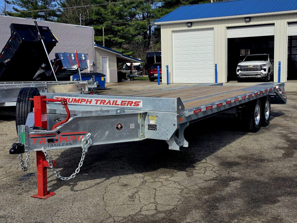 New 102" X 20+ 5 GALVANIZED EQUIPMENT DECKOVER TRIUMPH 10K AXLES 2026