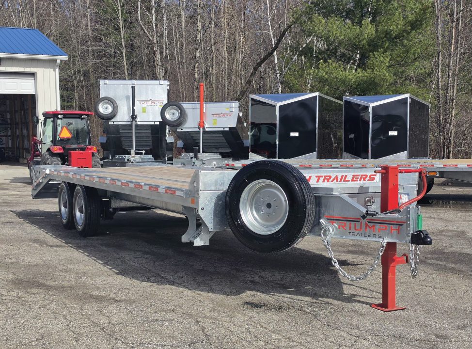 New 102" X 20+ 5 GALVANIZED EQUIPMENT DECKOVER TRIUMPH 10K AXLES 2026