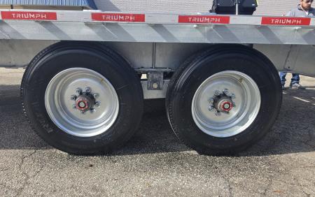 New 102" X 20+ 5 GALVANIZED EQUIPMENT DECKOVER TRIUMPH 10K AXLES 2026