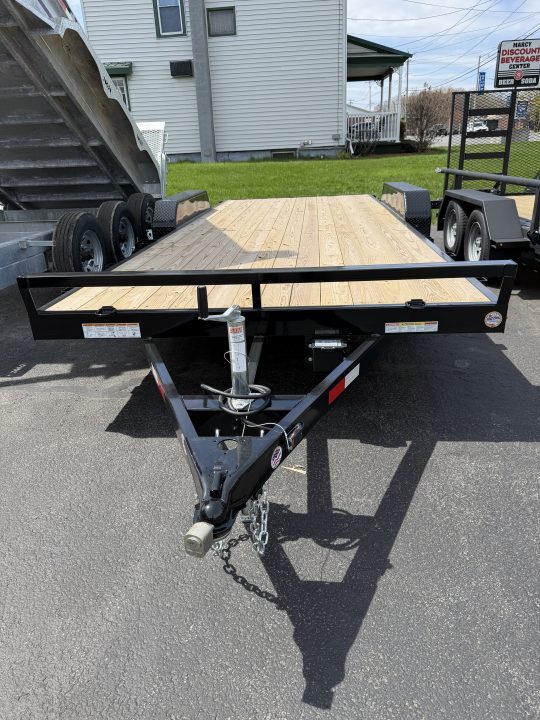 New 2026 Sure-Trac 7X20 (18+2) C-Channel Wood Deck Car Hauler