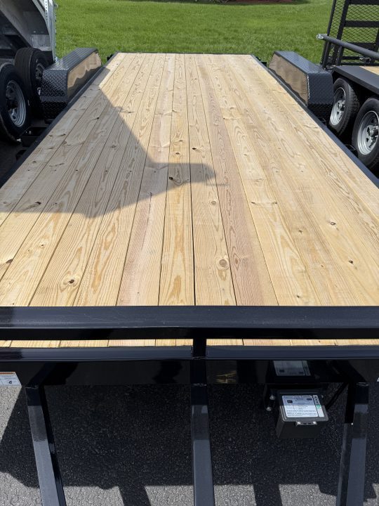 New 2026 Sure-Trac 7X20 (18+2) C-Channel Wood Deck Car Hauler