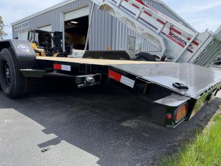 New 2026 Sure-Trac 7X20 (18+2) C-Channel Wood Deck Car Hauler