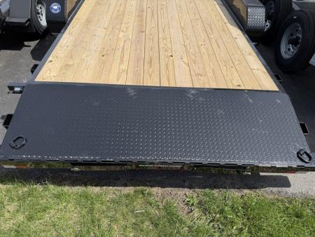 New 2026 Sure-Trac 7X20 (18+2) C-Channel Wood Deck Car Hauler