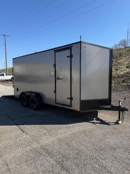 New 2027 Discovery Trailers Rover ET 7x16 Enclosed Cargo Trailer #29610 Cargo / Enclosed Trailer