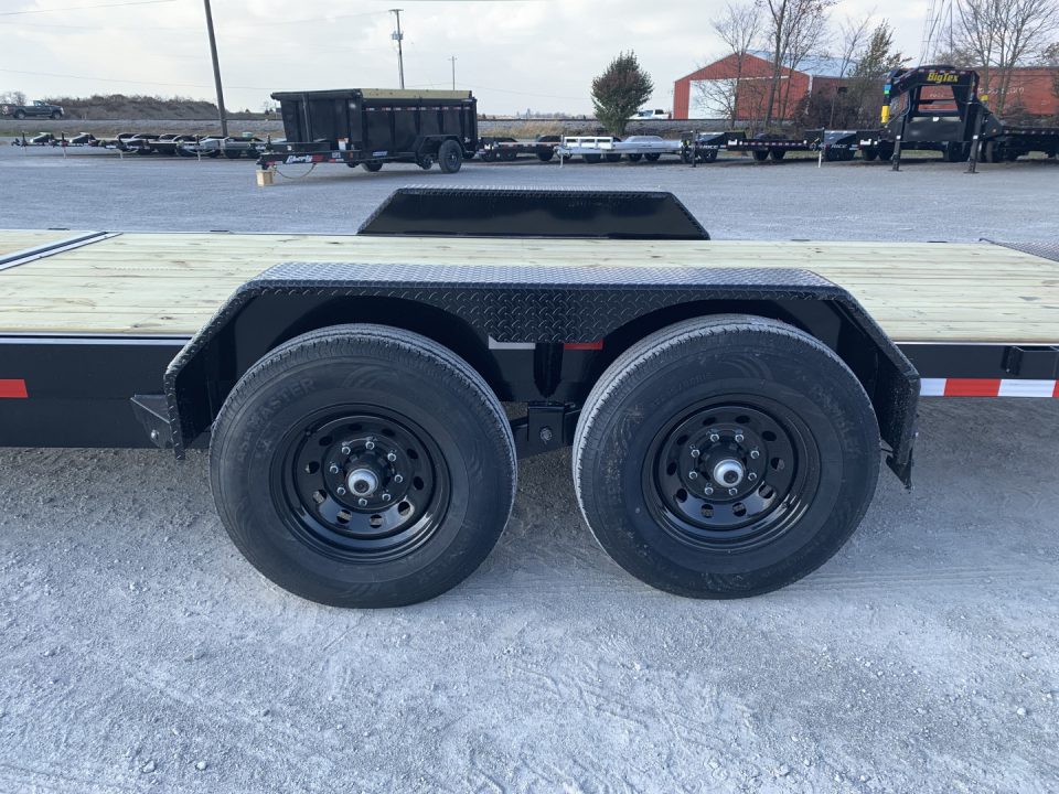 New 2026 Rice Trailers RPTH22 (82" X 22') 14K Partial Tilt Equipment Trailer