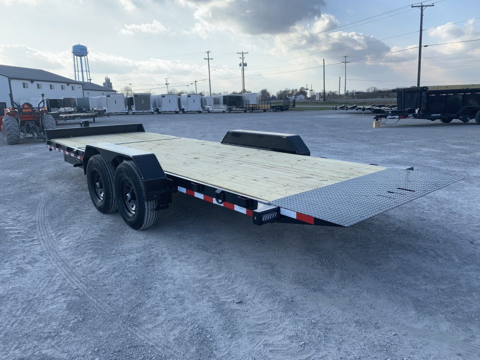 New 2026 Rice Trailers RPTH22 (82" X 22') 14K Partial Tilt Equipment Trailer